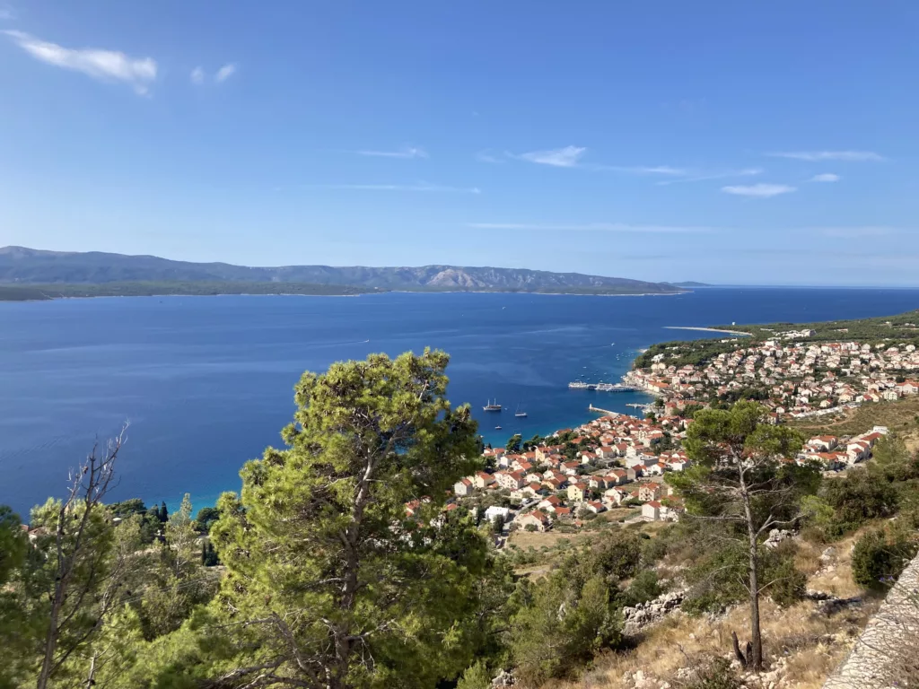 L'île de Brač, Croatie