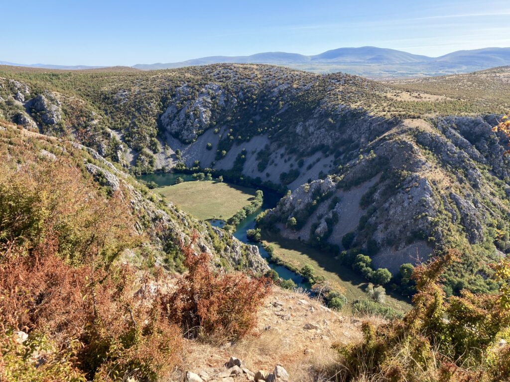 Canyon de Krupa, Croatie